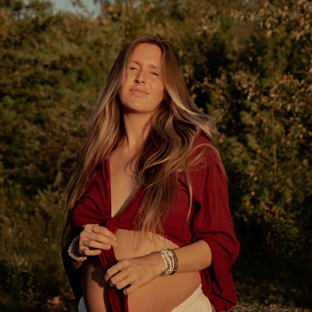 Red Wrap Top